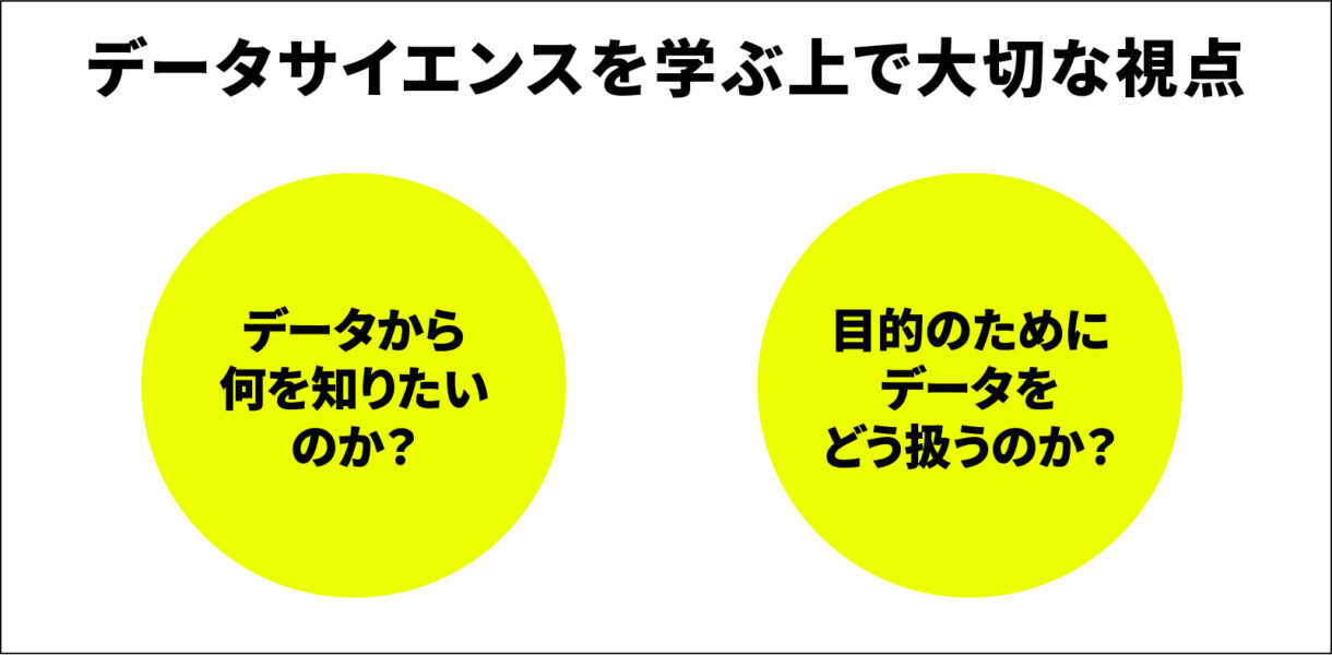 データサイエンスを学ぶ上で大切な視点