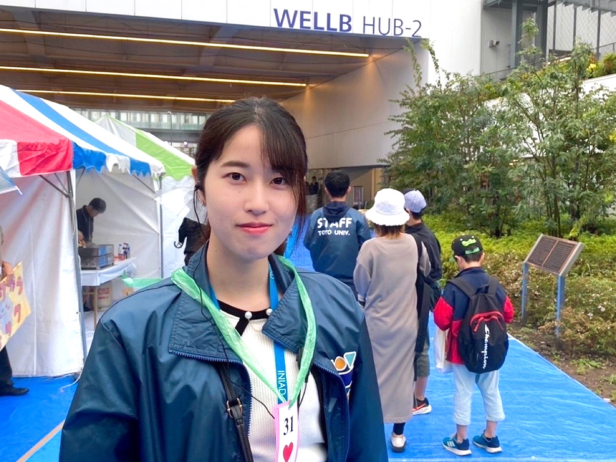 赤羽台祭実行委員会に所属するTさん