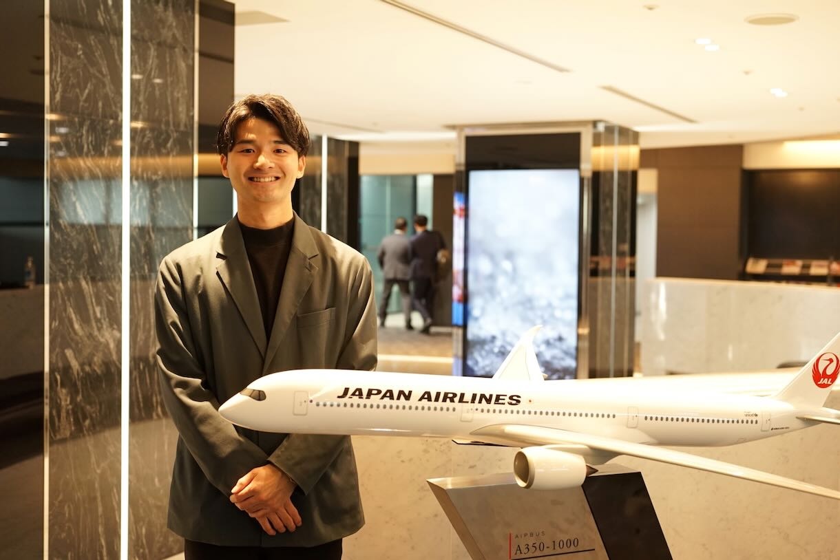 日本航空株式会社にて