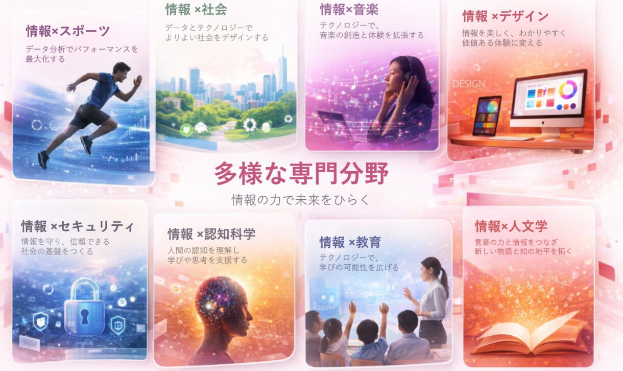 明星大学情報学部で学べること