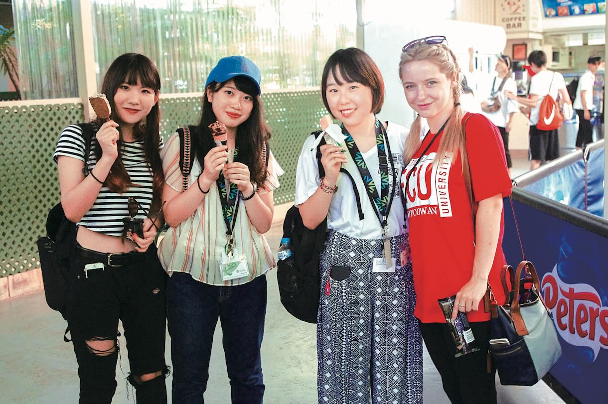 東京都市大学オーストラリアプログラム（TAP）集合写真
