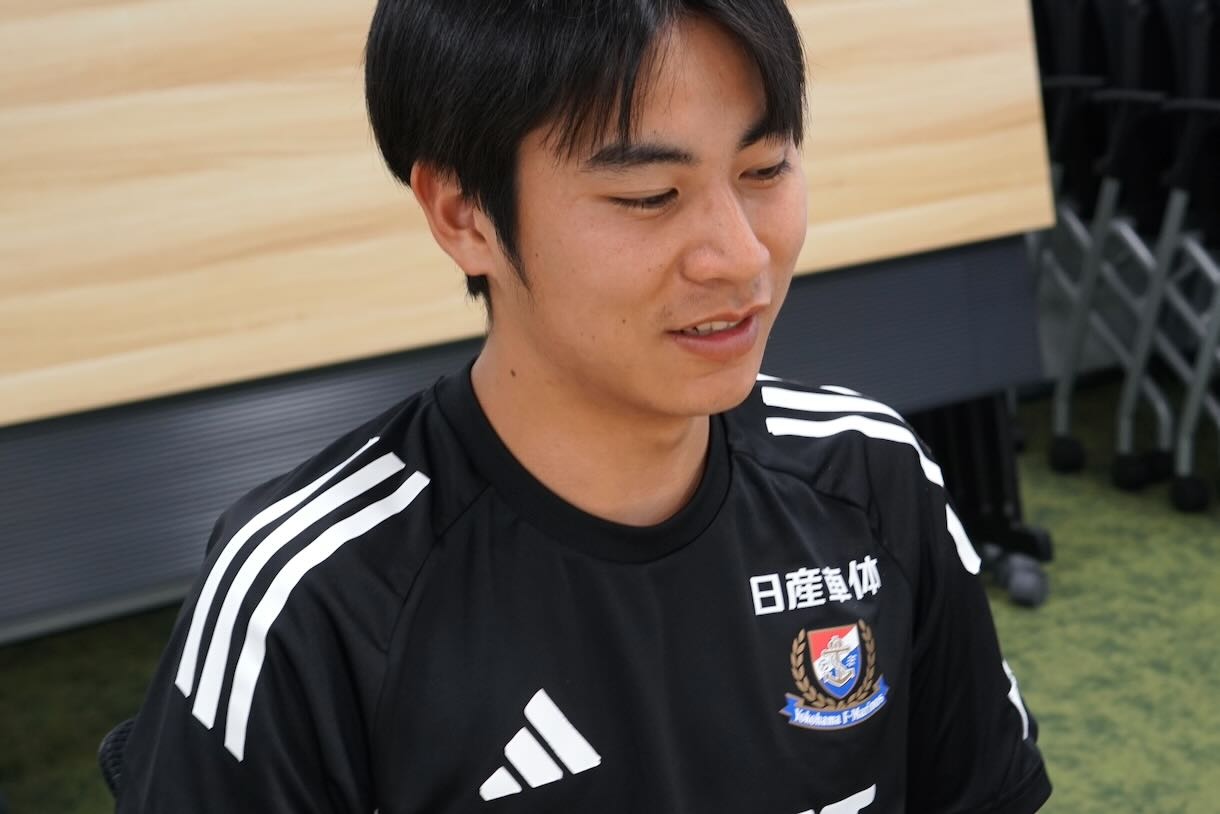 高校時代にゴールキーパーからアナリストに転向