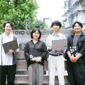 【東洋大学INIAD】「チーム実習」座談会　チームで社会課題と向き合った成果を学会でポスター発表！